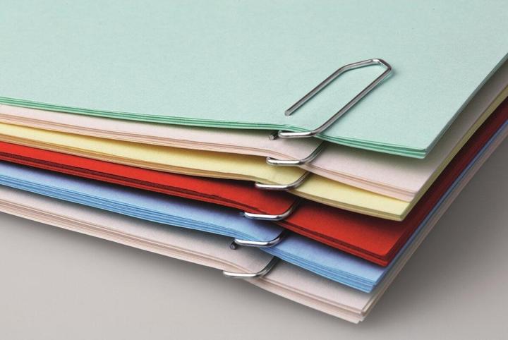 Actual product image Durable Paperclips galvanized, pointed, 26mm (1000x)