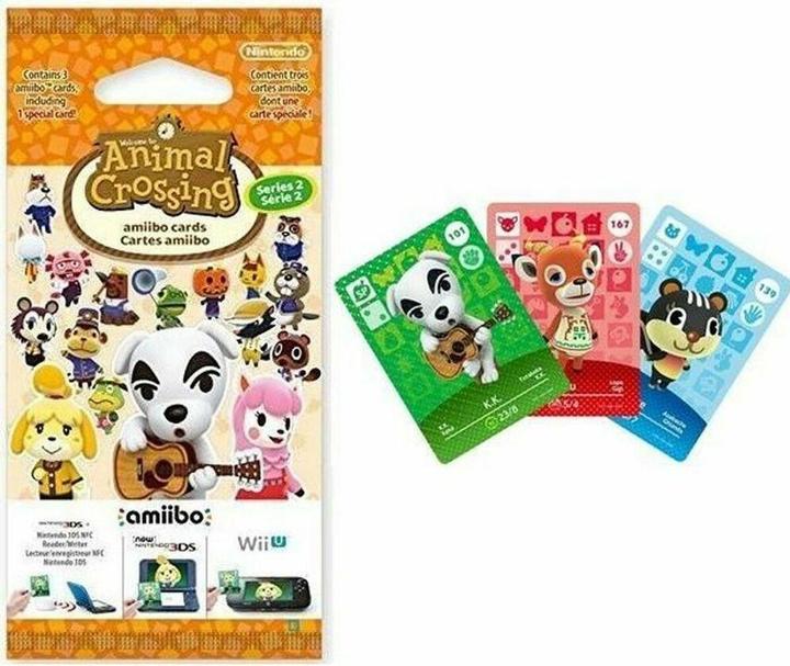 Produktbild Nintendo Animal Crossing amiibo-Karten - Serie 2 (3DS, 2DS, Wii U, Switch, Switch Lite)