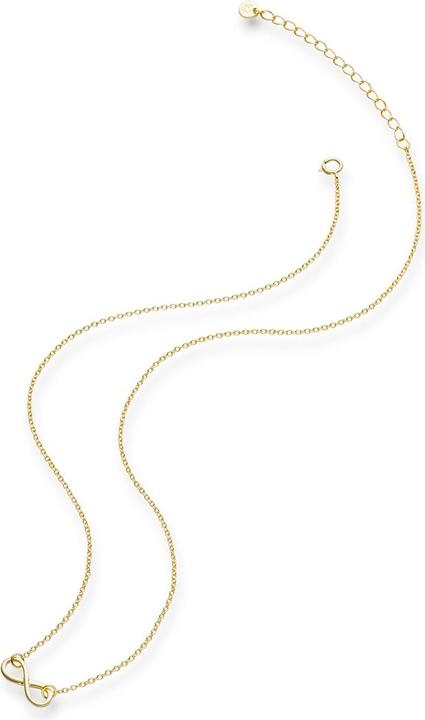 Produktbild Glanzstücke München Damen Infinity Sterling Silber gelbgold 40,0 cm Basiskette + 5,0 cm Verlängerung - 5956 (Sterling Silber, 40 - 45 cm)