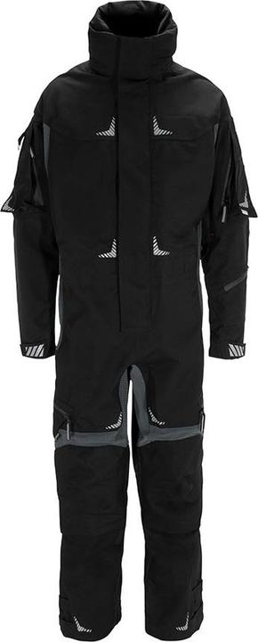 Wahler Overall Stratos Bluefin, EN 343, schwarz/grau, Größe 52 (52)