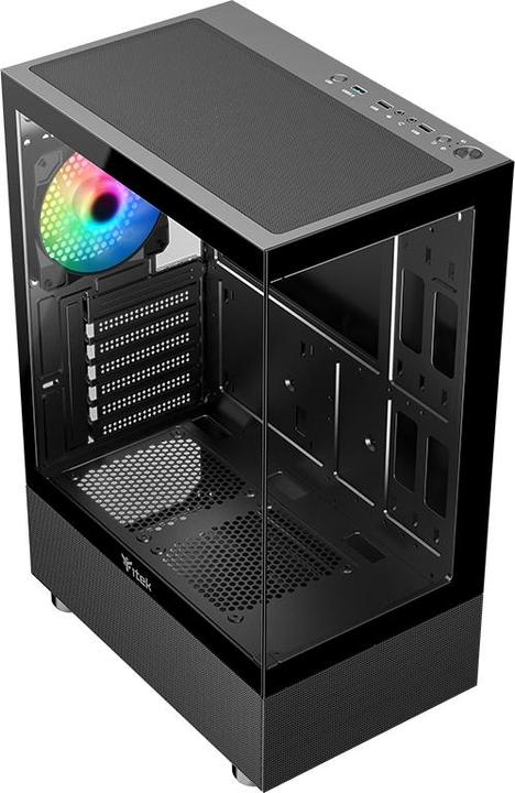 Produktbild Itek Boitier Moyen Tour ATX Showbui 33 RGB avec panneaux vitrés (Noir) (ATX, mATX, Mini-ITX)