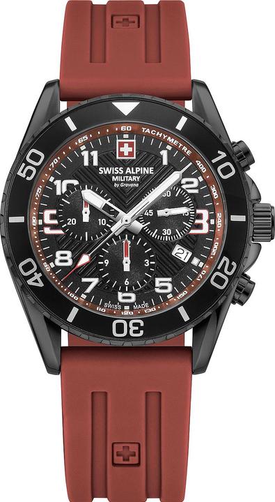 Immagine prodotto Swiss Alpine Military 7029.9876 Cronografo Raptor 42mm 10ATM (Cronografo, 42 mm)