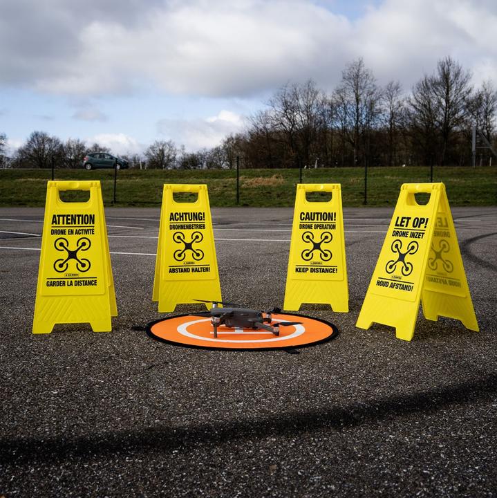 Produktbild Caruba Drone Waarschuwingsbord Duits (Universal)