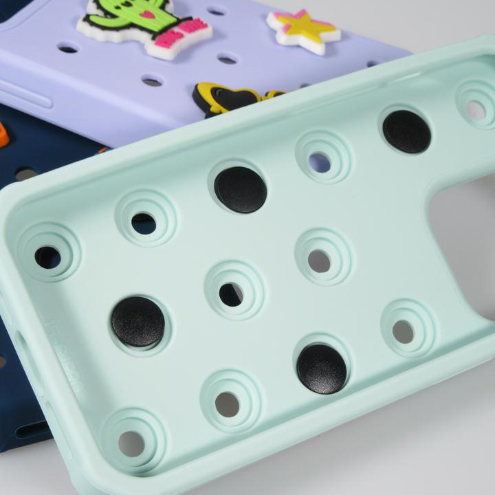 Produktbild PhoneLook Trendige Aufsteck-Sticker 3D für Silikonhülle mit Löcher Red Apple