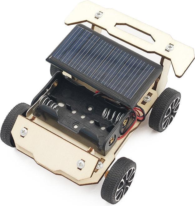 Homava 3D Holzbausatz Solar Fahrzeug