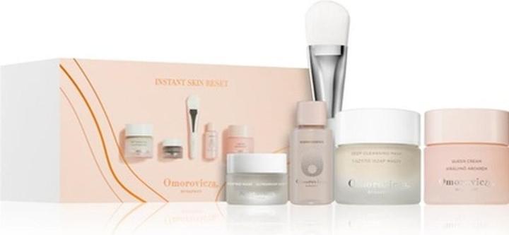 Omorovicza Instant Skin Reset Set - Geschenkset für Gesichtsreinigung und Tonisierung (Gesichtspflege Set)