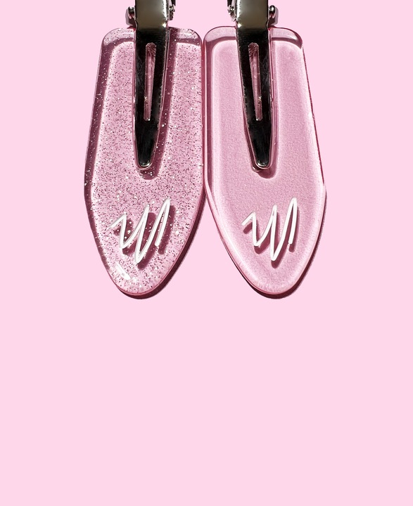 Actual product image Mermade Grip Clips Pink