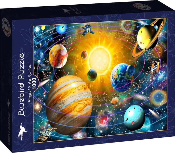 Actual product image Bluebird Ringed Solar System (1000 pieces)