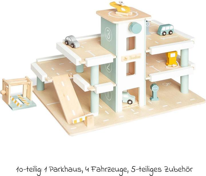 Produktbild Pinolino Parkhaus 'Kurt' mit Zubehör