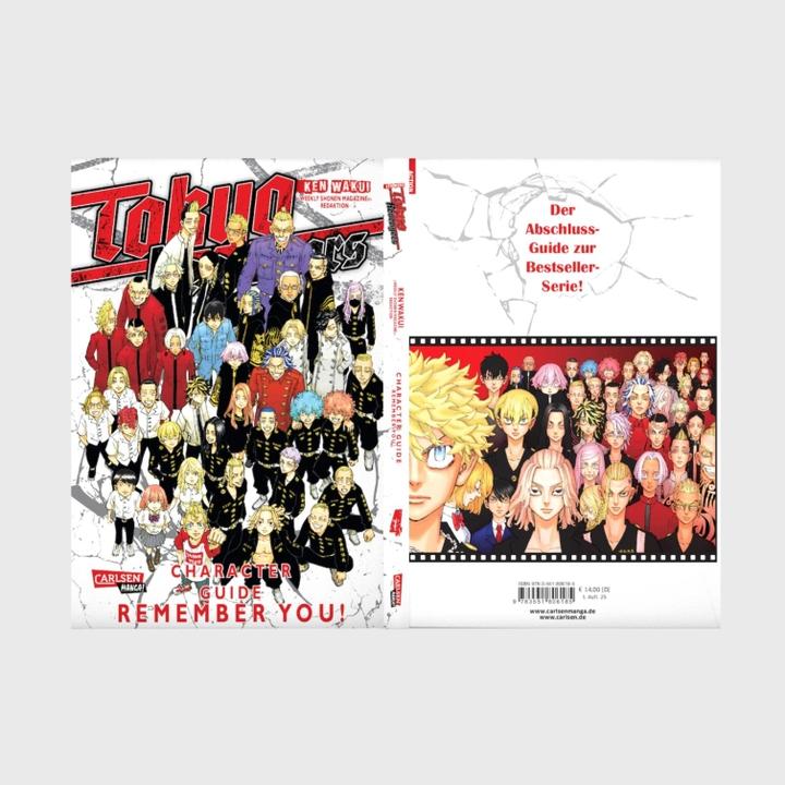 Actual product image Tokyo Revengers: Character Guide 4 (German, "Weekly Shonen Magazine" editorial team, Ken Wakui, Martin Bachernegg, 2025)