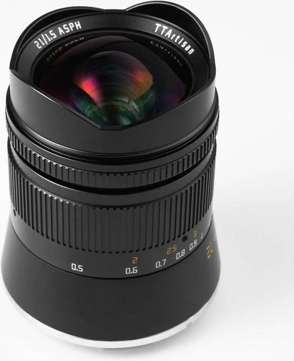 Productafbeelding TTArtisan 21mm F1.5 voor Nikon Z-vatting (Full Frame) (Nikon Z, Volledig formaat)
