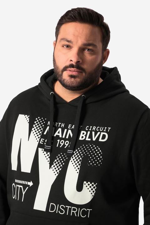 Actual product image Men+ Hoodie, Kapuzensweater, NYC Print, bis 80/82 (54)