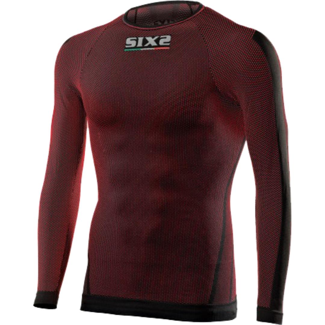 Sixs, Unisex, Funktionsshirt, Langarm Funktionsshirt TS2 (3XL), Rot, 3XL