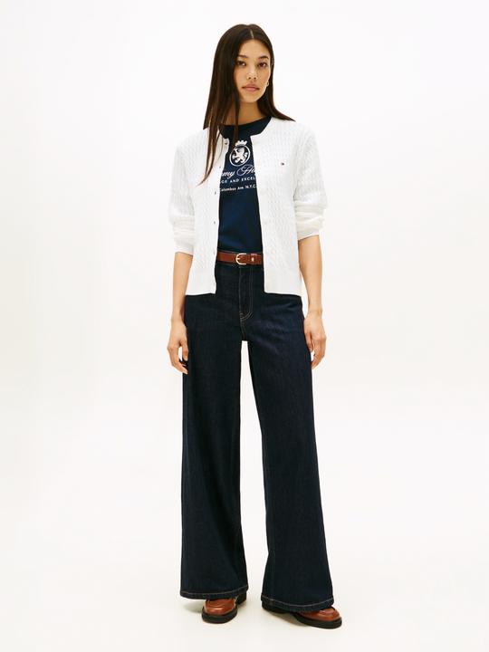 Produktbild Tommy Hilfiger Cardigan a Maglia Cavo (XXS)