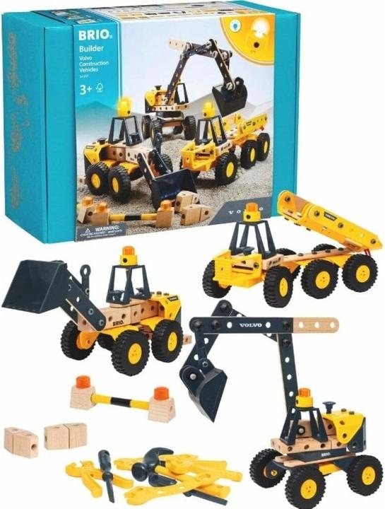 Actual product image Brio Builder Volvo Construction Vehicles - 34597