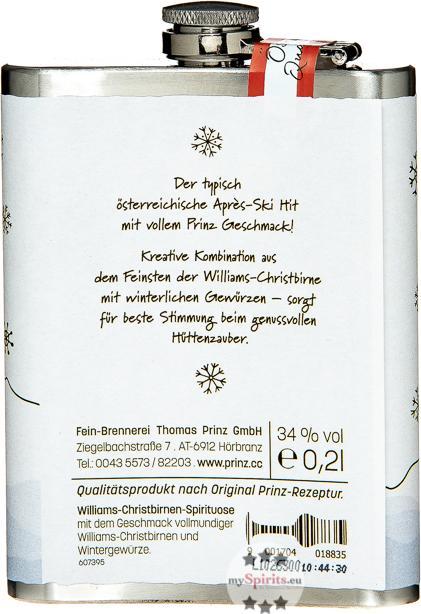 Produktbild Prinz Flachmann Winter Williams-Christbirne 0,2l