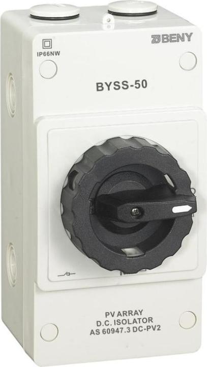 Produktbild Beny Solarmodul-Trennschalter 1500V 50A IP66