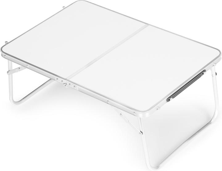 Produktbild MultiGarden Kleiner Camping-Picknicktisch klappbar 60x40 cm Weiss