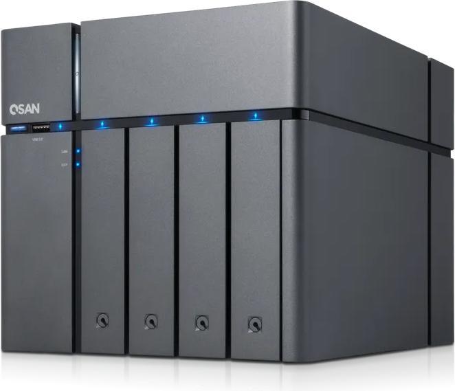 Actual product image QSAN NAS XCubeNAS XN7004T 4+1Bay Intel