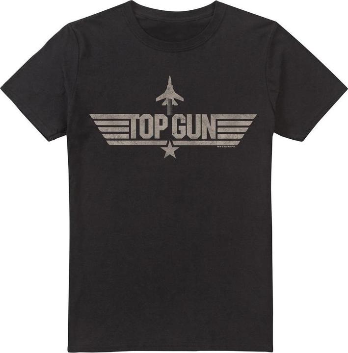 Immagine prodotto Top Gun Maglietta Logo Monotone Uomo (L)
