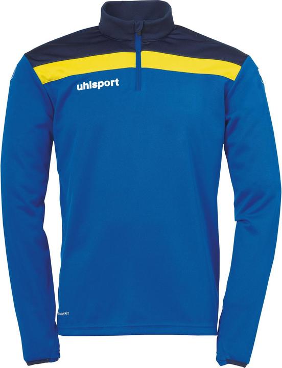 Navy Blue, Lemon yellow, Azure Blue