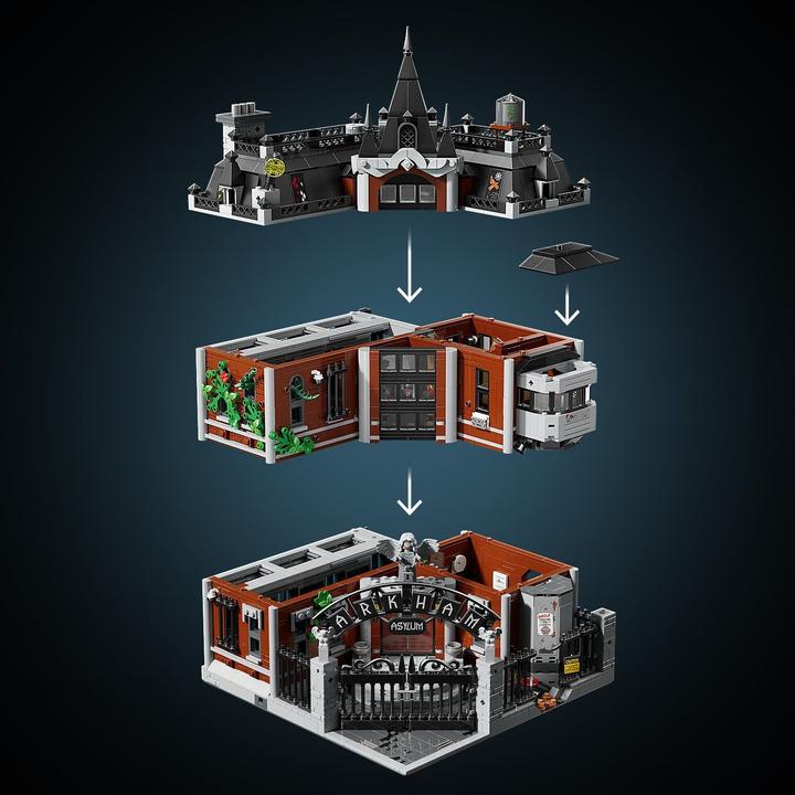 Produktbild LEGO Arkham Asylum (76300, LEGO DC)