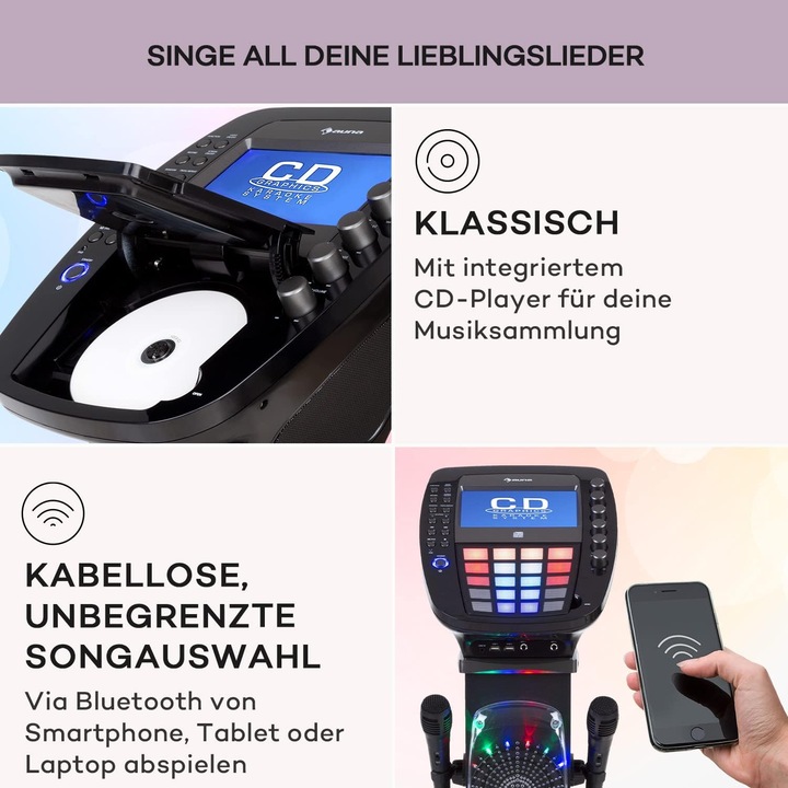 Produktbild Auna Karaoke Anlage