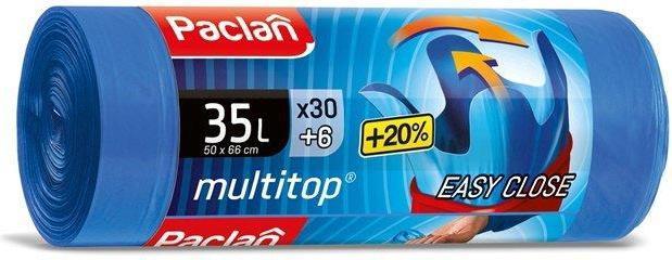 Paclan Bin Bags Multitop 35l 36pcs Hdpe (36 x, 35 l)