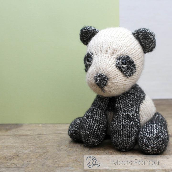 Produktbild Hardicraft Panda Mees - Strickset