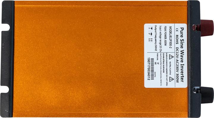 Actual product image Autosolar 300 Watt 12V inverter