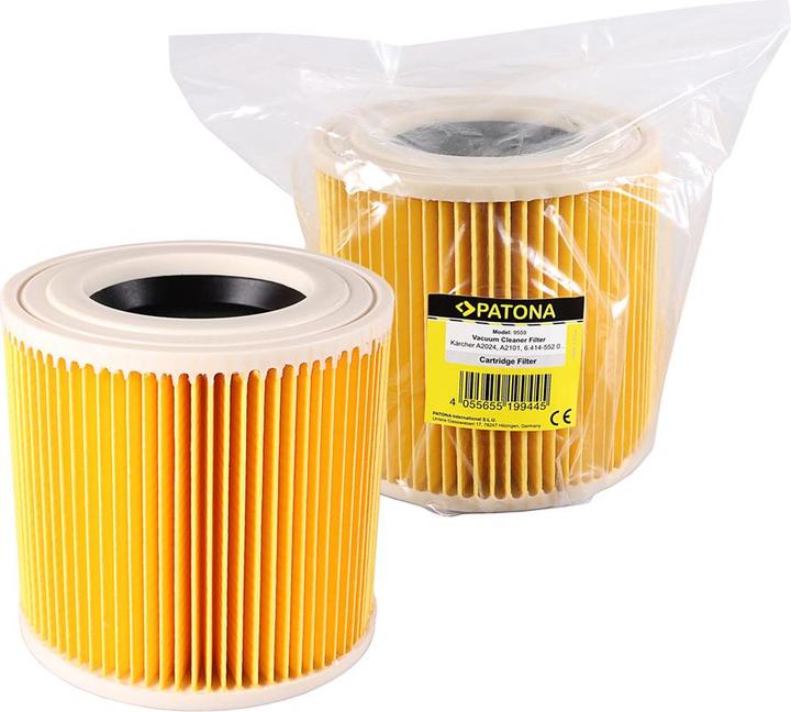 Image du produit Flickbee Filtre plat plissé 6.414-552.0 pour aspirateurs Kärcher A2024, A2101