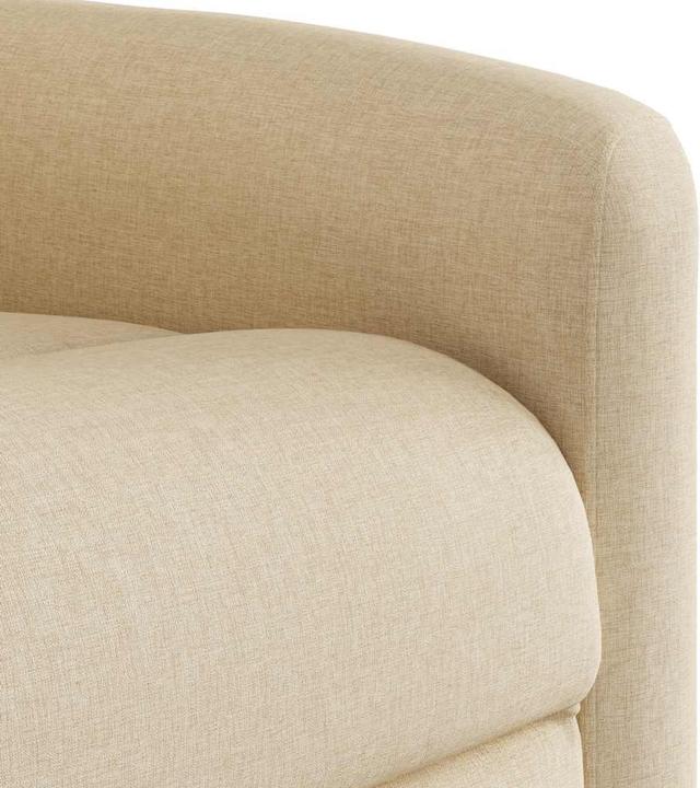 Actual product image VidaXL Massage chair cream fabric