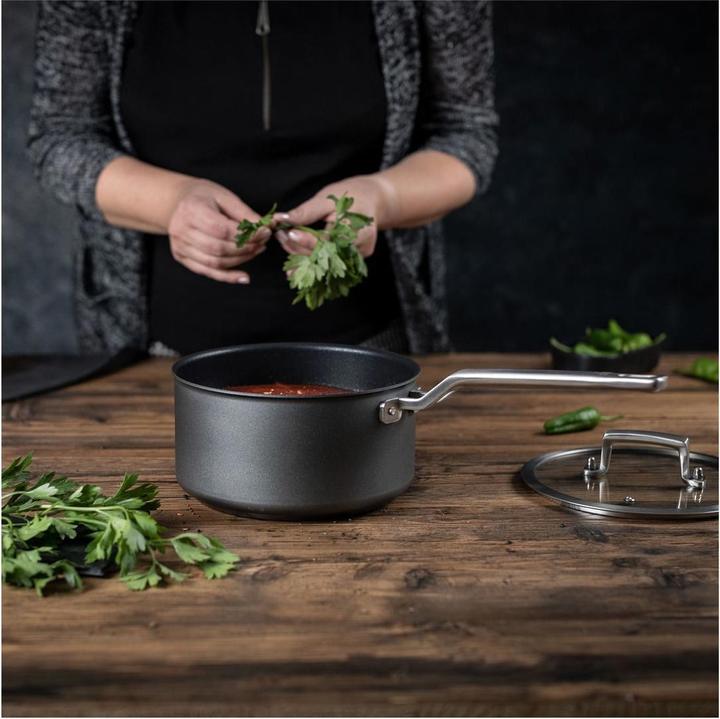 Produktbild Kuhn Rikon NEW LIFE Pro Recycling Stielkasserolle 2.0 L · Ø 18 cm (18 cm, Stielkasserolle, Aluminium, Edelstahl)