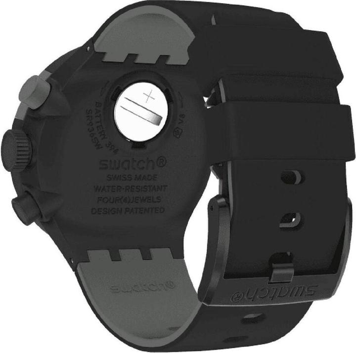 Actual product image Swatch Checkpoint Black (Analogue wristwatch, Swiss made, 47 mm)
