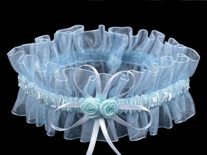 Actual product image Oliver Weber Collection Diademita Lace Wedding Garter