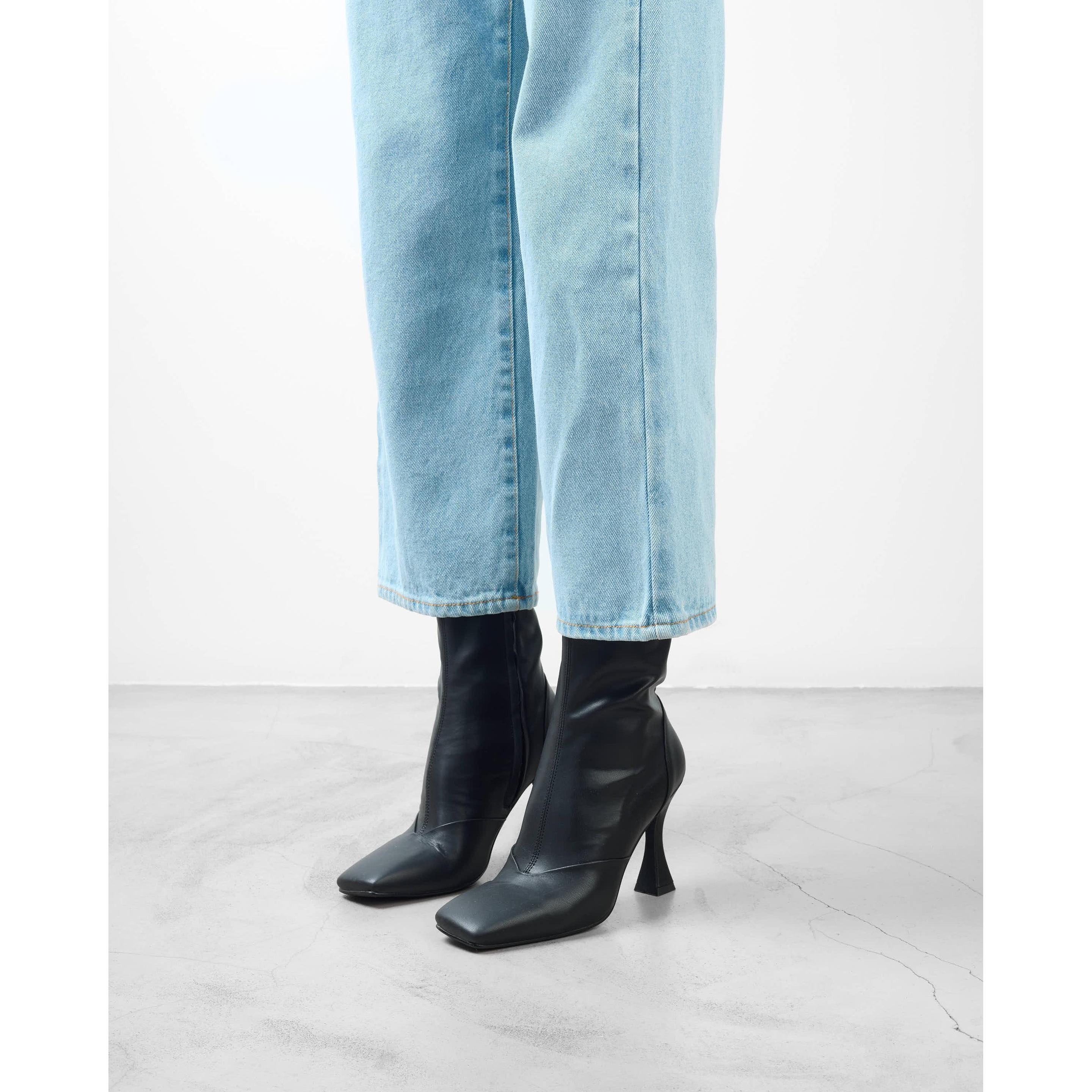 Thumbnail - Mim Shoes, Damen, Boots + Stiefel, Clam, Schwarz, (40)