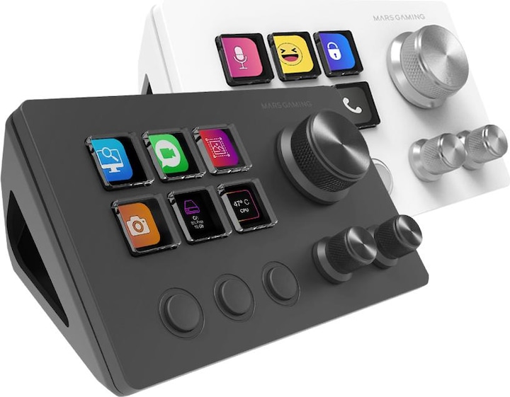 Actual product image Mars Gaming Console De Streaming Msd-Two (Blanc) (Mac, Windows)