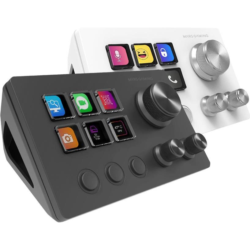 Thumbnail - Mars Gaming Console De Streaming Msd-Two (Blanc), Gaming Controller, Weiss