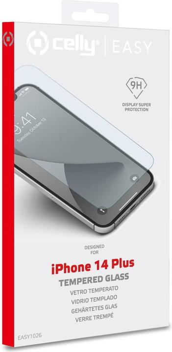 Immagine prodotto Celly Facile, Apple, iPhone 14 Plus, Resistente ai graffi, Resistente agli urti, Resistente alla polvere (1 pz., Apple iPhone 14 Plus)