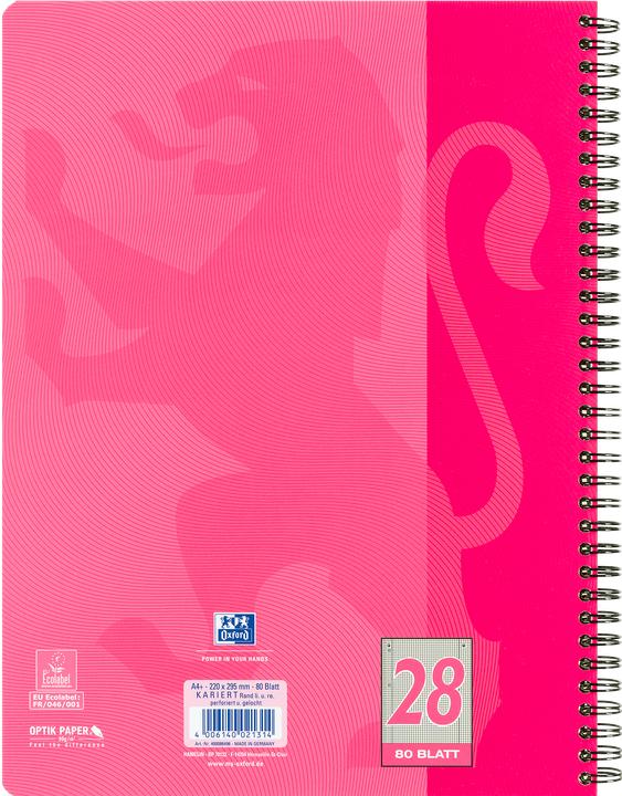 Actual product image Oxford Touch (A4+, Checked, Soft cover)