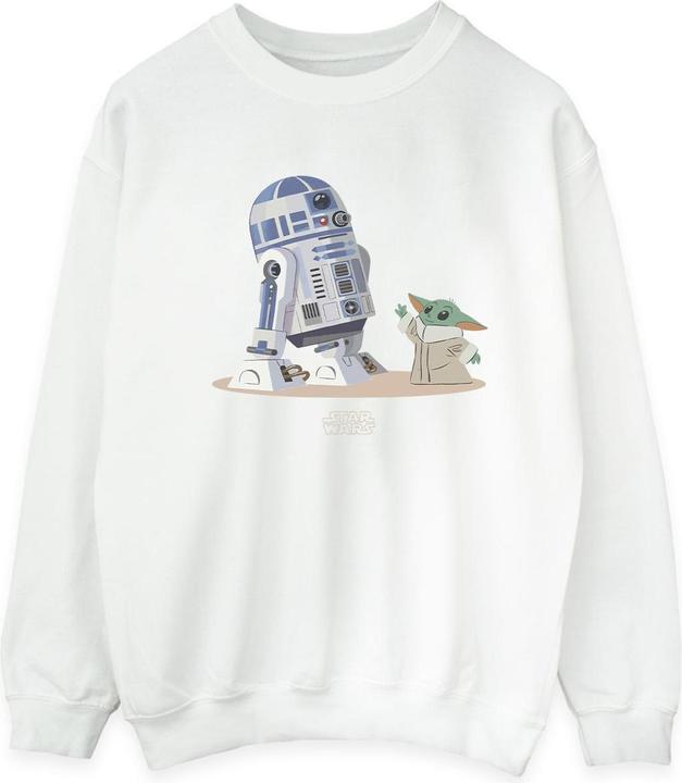 Produktbild Star Wars The Mandalorian R2D2 And Grogu Sweatshirt (L)