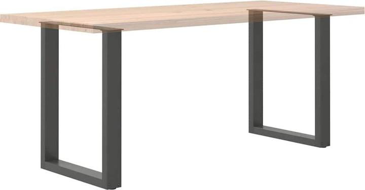 Immagine prodotto vidaXL Gambe per tavolino a U 2 pz. Gamba del tavolo in acciaio antracite 70x(72-73) cm