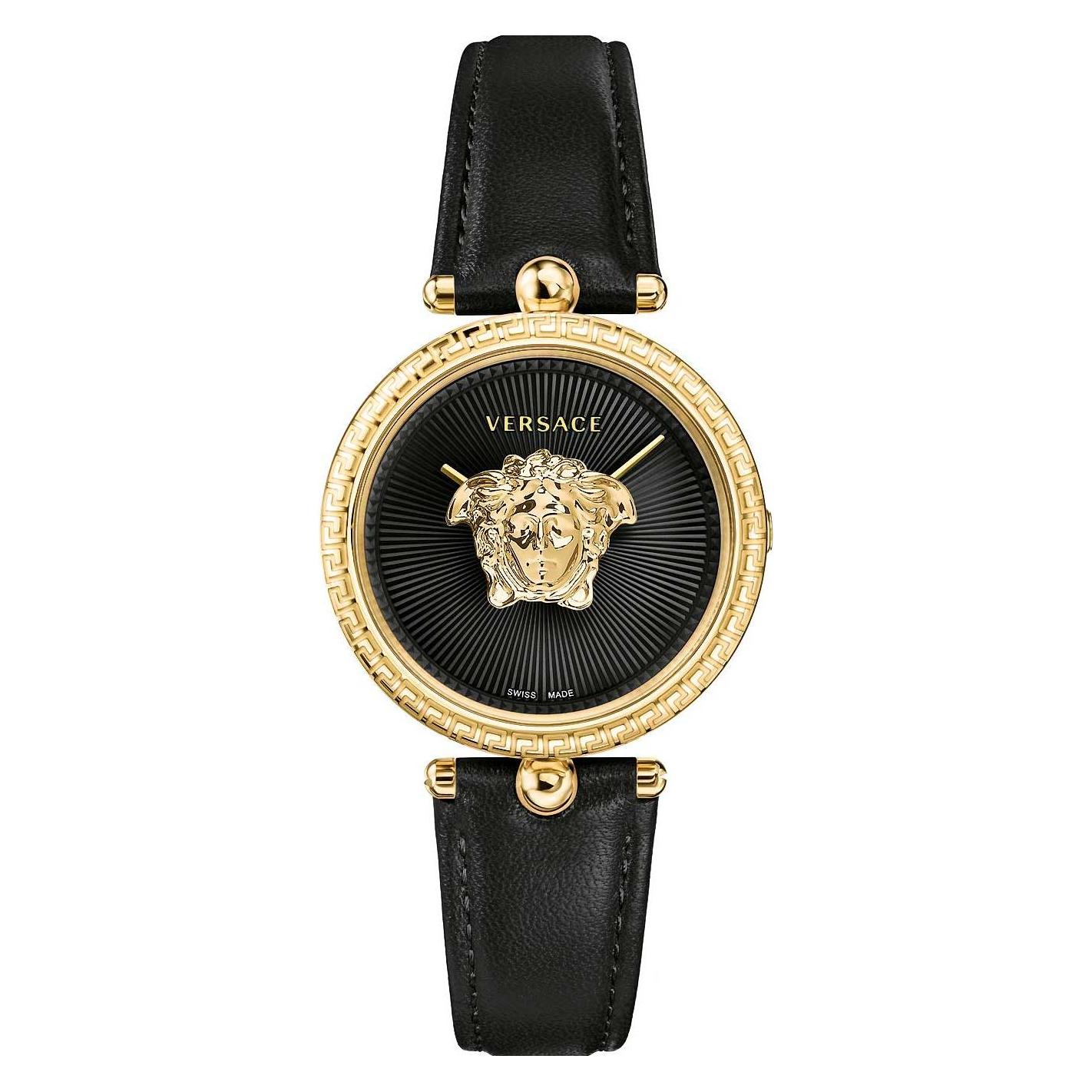 Versace, Armbanduhr, Palazzo Empire, Schwarz, (Analoguhr, 34 mm)