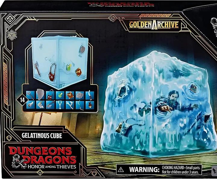 Produktbild Dungeons & Dragons Ehre unter Dieben Golden Archive Gelatinous Cube Gallertwürfel, für 15 cm grosse F