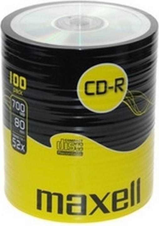Maxell CD-R 80XL 52x 100 Pack (100x)