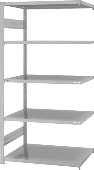 Actual product image eurokraft pro System boltless shelving, plastic coated