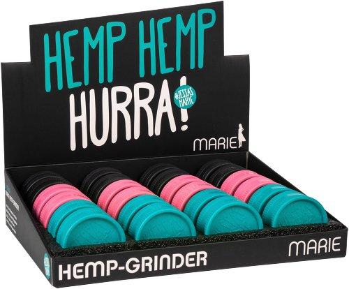 Actual product image Pipedream Wildfire Grinder Hemp Material Jesses Marie, assortiert