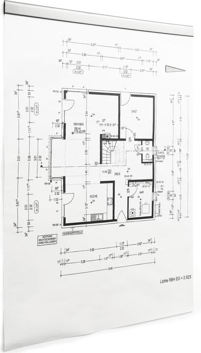 Durable Durafix-Rail 297mm met. silber (A3, 5 x)
