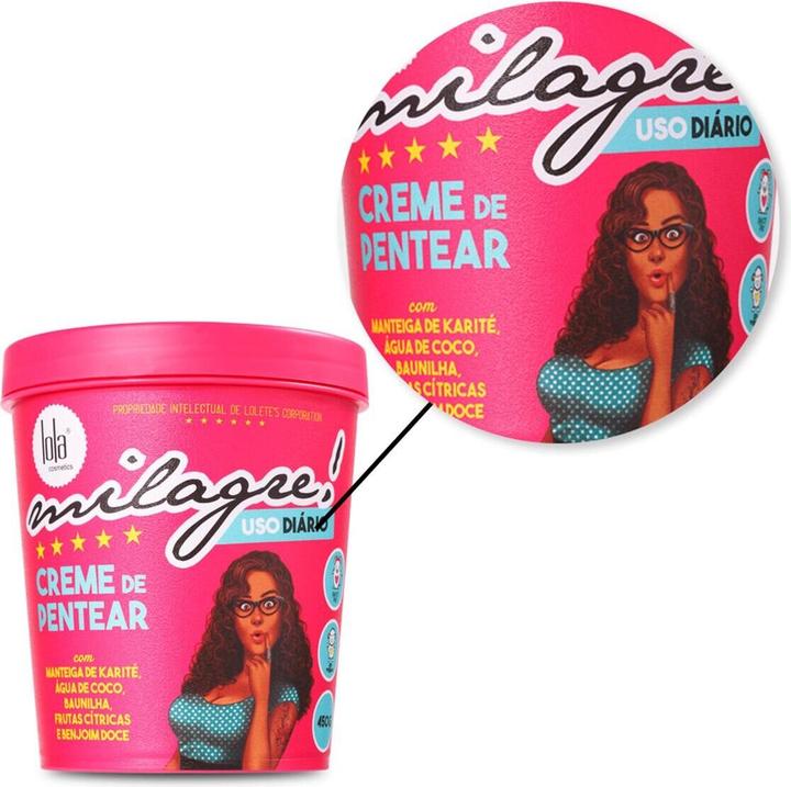 Actual product image Lola Cosmetics Moisturising cream (Hair cream, 450 ml)