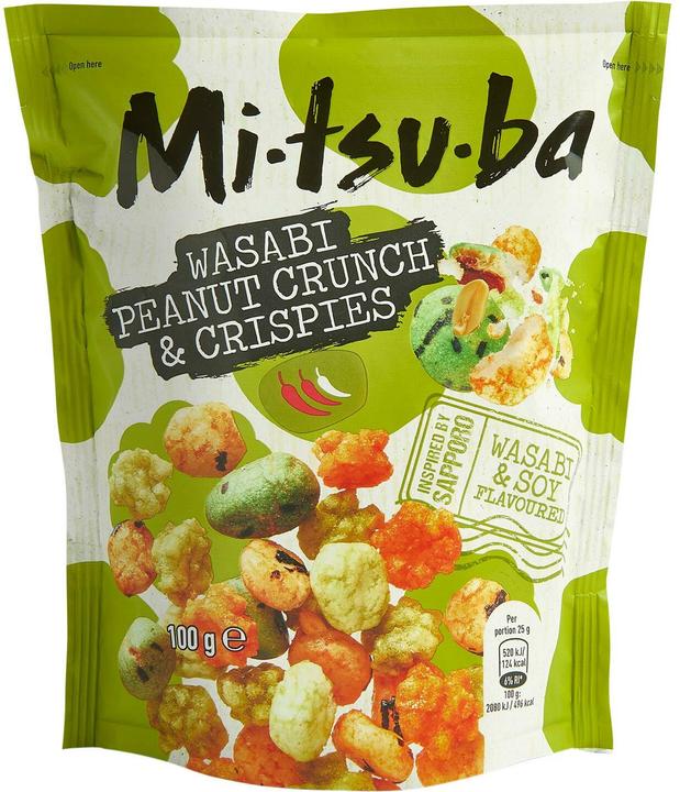 Immagine prodotto Mitsuba Crunch e croccanti di arachidi al Wasabi (100 g)